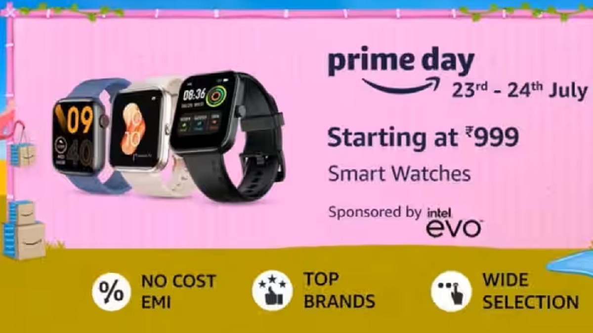 Amazon Prime Day 2023 Sale: Deals On Smartwatches From Samsung, Apple, Noise, And More