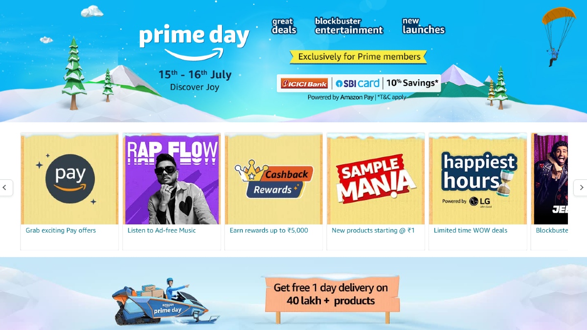 Amazon Prime Day 2023 mega sale kicks off on July 15: All you need to know