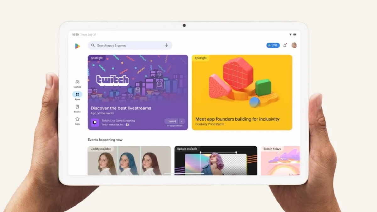 Google Play Store For Larger Display Launched With Apps For Foldable Smartphones, Tablets, And Chromebooks