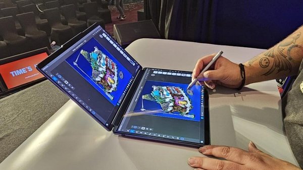 Lenovo Yoga Book 9i is a foldable laptop with two OLED displays Lenovo Yoga Book 9i is a foldable laptop with two OLED displays
