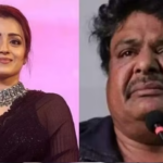 Mansoor Ali Khan fearing legal action;  Finally, the actor apologized to Trisha