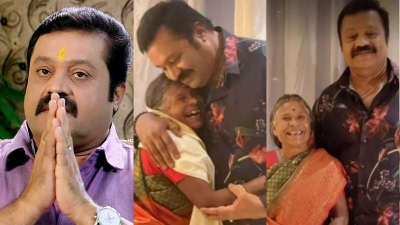 Only Sureshetan like Sureshetan!  Didn't I say come to my house and stay for a few days… I don't have a mother