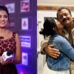 Rubbing a hand on the shoulder and sniffing is not affection.  Srividya kisses Suresh Gopi, criticizes the post