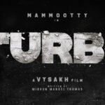 Mammootty-Vaisakh-Mithun's manual film 'Turbo'!  First look today at 5 pm