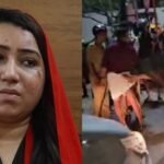 The drunken woman who roamed the city center for two hours and attacked the police and locals was finally remanded.