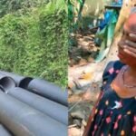 There are 100 graves among 30 houses. The graves of tribals were demolished and drinking water piped.  A complaint was lodged with the District Collector