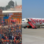 Huge rush of devotees;  SpiceJet announced 8 new services to Ayodhya