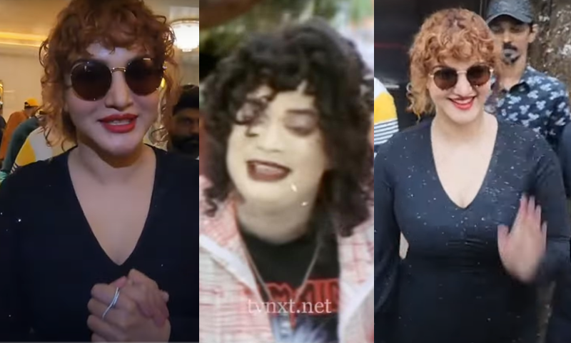 'Isn't this dance master Vikram Elias;  Troll Puram for Honey Rose's new look