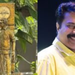 Kadakkal Chandran is ready to present it to Mammootty. He will present the sculpture on the Kalotsava stage.