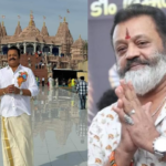 BJP leader Suresh Gopi visited the Baps Hindu temple in Abu Dhabi