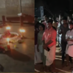 Police held Ganapati Homam in the school building and took the manager into custody