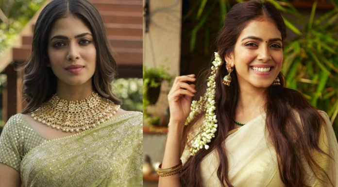 Does the glamor stop the show and start acting?  Malavika chased the fan who asked actress Malavika an itchy question