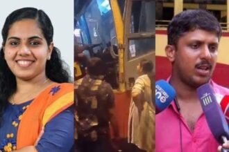 He showed a sexual gesture. The footage of the driver and the mayor's argument that no such incident took place is out.