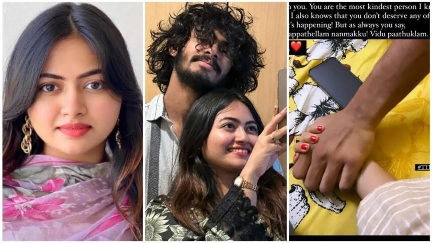 Actress Shalin Zoya's boyfriend arrested, police charge 6 serious charges against actress, boyfriend after consoling her by saying, "Dear, be brave"