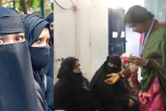 BJP candidate asked Muslim women to take off their burqa. Finally, a case was filed