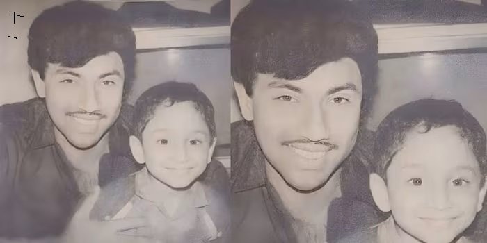 Do you understand this child on Tamil actor Sathyaraj's lap?  Today he is one of the young superstars of Malayalam