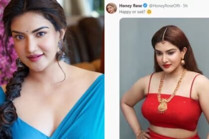 Honey Rose's post said that she would post her bikini picture if she won. This is the reality