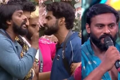 In front of his own family, Jinto broke up with other contestants. This is the incident