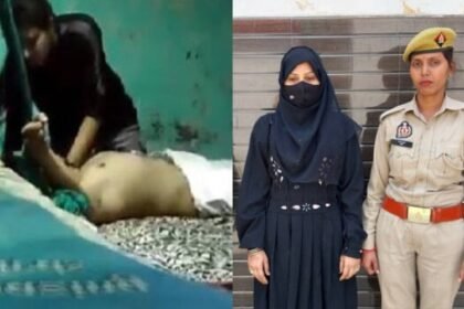 Intoxicated, she tied her husband and beat her. Her genitals were also burned with cigarettes.  Intoxicants are mixed with milk