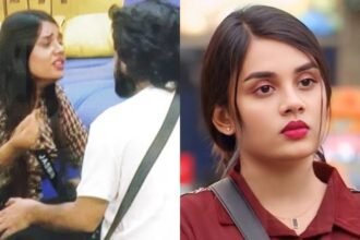 Jasmin put the food in her mouth. Jasmin told Gabri that I have never looked at my gold like this