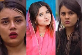 Jasmin shows some gestures. Bigg Boss warns. Ginto doesn't complain but Nora blows.