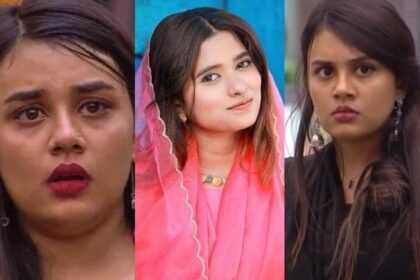 Jasmin shows some gestures. Bigg Boss warns. Ginto doesn't complain but Nora blows.