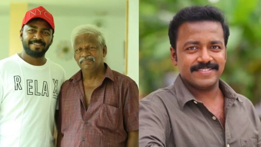 Son is a superstar in movies, yet father still goes to work, do you know where Vishnu Unnikrishnan's father works?  The audience wondered if this man was so simple