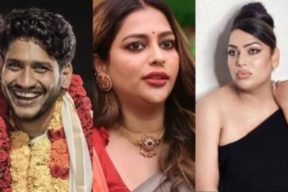 Surya started talking to Akhil and Shobha about whether he has a wife outside.