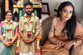 The groom of 'Sumitra' is the cameraman of 'Kudumbavilak'. The actor shared his happiness.
