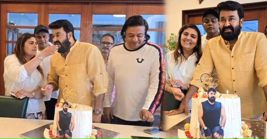 This is how Lalettan celebrated his own birthday when the whole of Kerala celebrated Lalettan's birthday