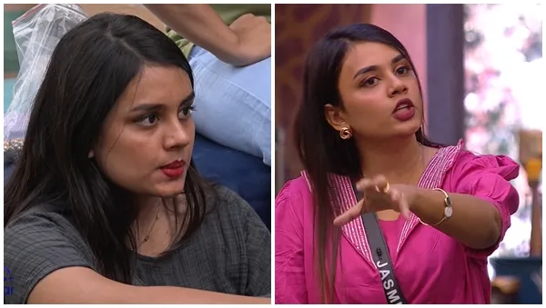 What did Jinto say to Nandana's family in a verbal argument between Jinto and Jasmine live?