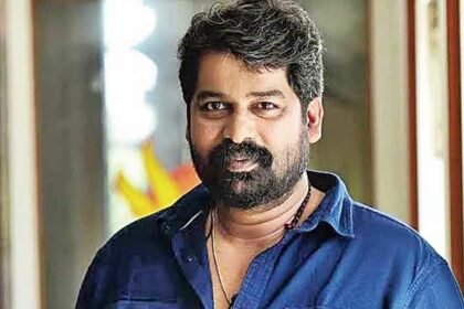 According to reports, actor Joju George fell from a helicopter and fractured his leg