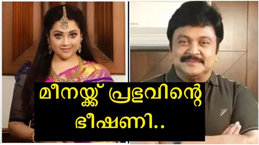 Actor Prabhu threatens actress Meena, warns actor not to tell anyone those things