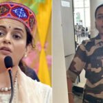 CISF officer slapped Kangana's face because of the words Kangana had uttered during the farmers' strike 2 years ago.