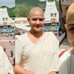 Is it original or photoshopped?  Rachana Narayanankutty shared pictures of his shaved head