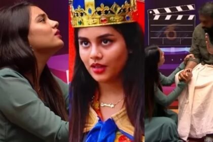 Jasmine's hard time got Jinto, whose face did not show a single expression even if he was hit on the head. Jasmine to the movie.