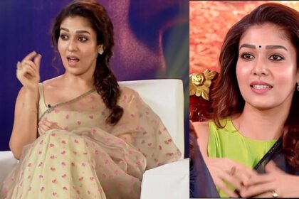 That dress was obscene. Nayantara said there was no other dress!  He wore a shirt bought from Footpath that day