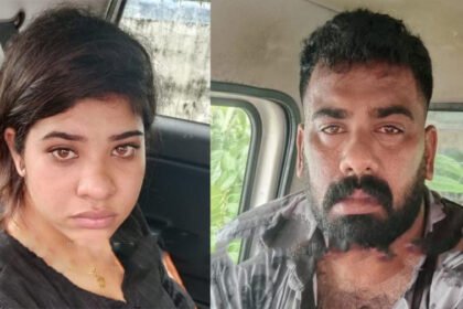 The police showed their hand while transporting crores of drugs in the car, Aamir Majeed bypassed the police and drove to this place.