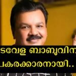 Thus, the replacement of Avala Babu, Avala Babu is stepping down after 25 long years