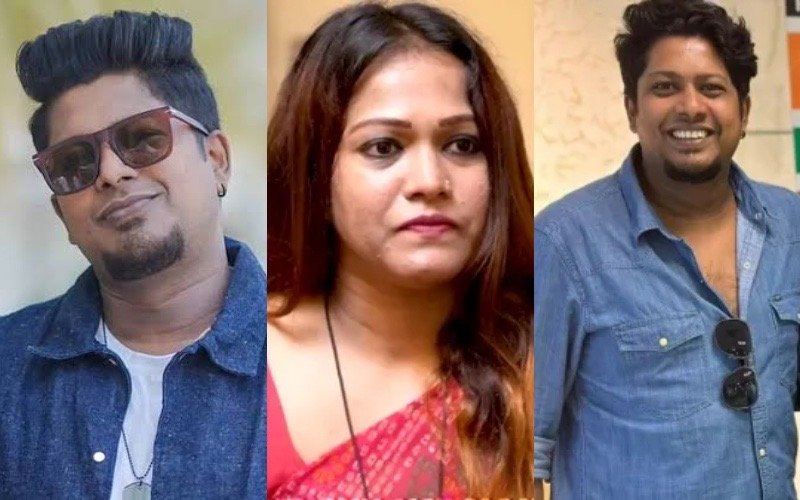 What Sibin is saying now is that I ran away with someone.  I was pregnant for the second time.  Sibin said that it is not his baby.