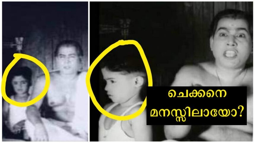 Do you understand this kid who appeared in a small role in the movie Oadatala?  At one time he is a superstar above Mammootty and Mohanlal