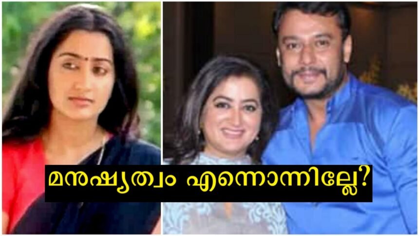 Malayalams call Sumalatha an idol in their minds with a controversial publication in the case of Kannada superstar Darshan beating a young fan.