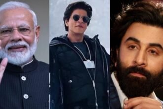 Narendra Modi looks like Shah Rukh Khan!  The actor expressed his admiration