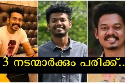 The car in which Arjun Ashokan and Mathew Thomas were traveling met with an accident, the incident occurred in Kochi, the police registered a case
