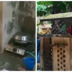 The guest worker was accommodated in a dog cage, the monthly rent was 500. The police did not take the case.  This is the reason