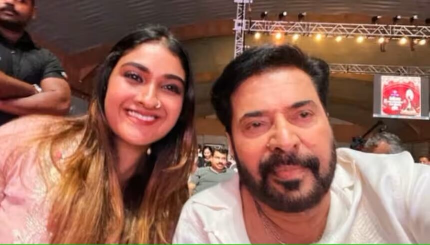 Do you know who Mammootty is taking this selfie with? She is a starlet, her name is Tejalakshmi, but if you say this name, you will not understand it immediately, but if you say Chellana, you will understand it immediately.