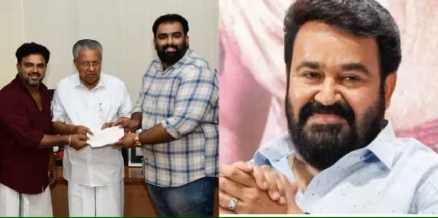 Donations do not end, once again Mohanlal and Piller hold Wayanad together, Laletan fans donate more money to the Chief Minister's relief fund than the superstars.