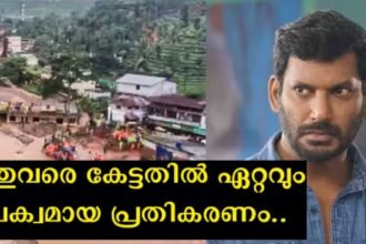 Reacting to the Wayanad disaster, Vishal made a request to the state government and the central government
