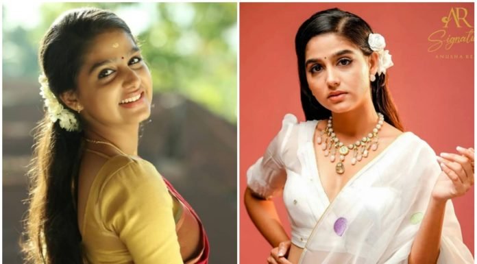 Young actress Anaswara Rajan donates to the Chief Minister's Relief Fund, the audience calls it a good heart