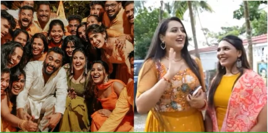 2 friends gave a surprise to Srividya's Haldi celebrations, but both of them came uninvited, fans asked Srividya why she didn't invite her own friends.